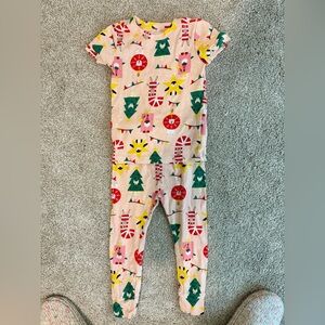 Old Navy Christmas PJ bundle - pink 2T